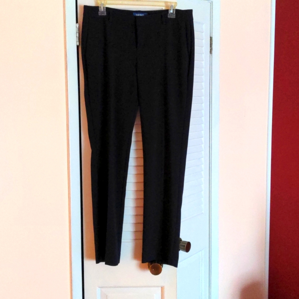 Old Navy Harper mid-rize black dress pants size 6